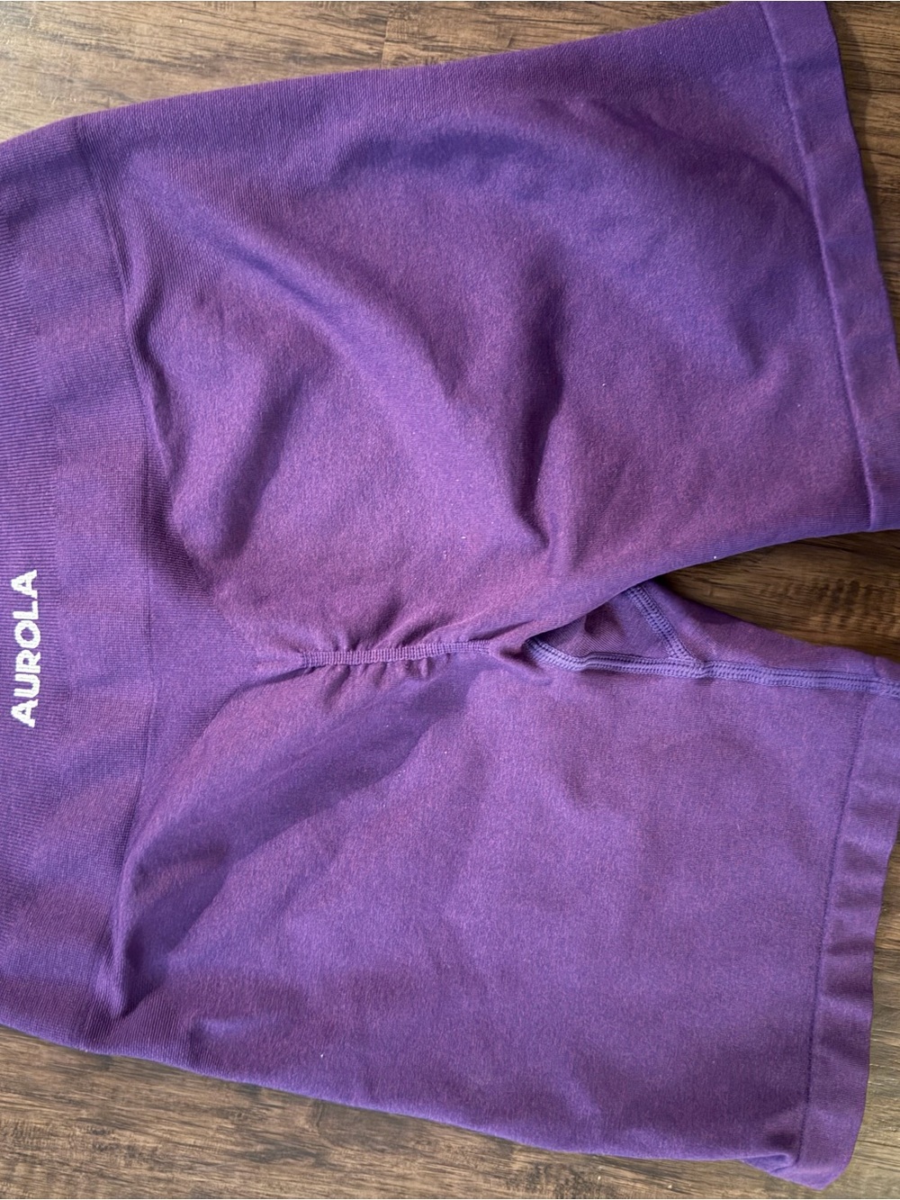 Aurola Purple Workout Shorts